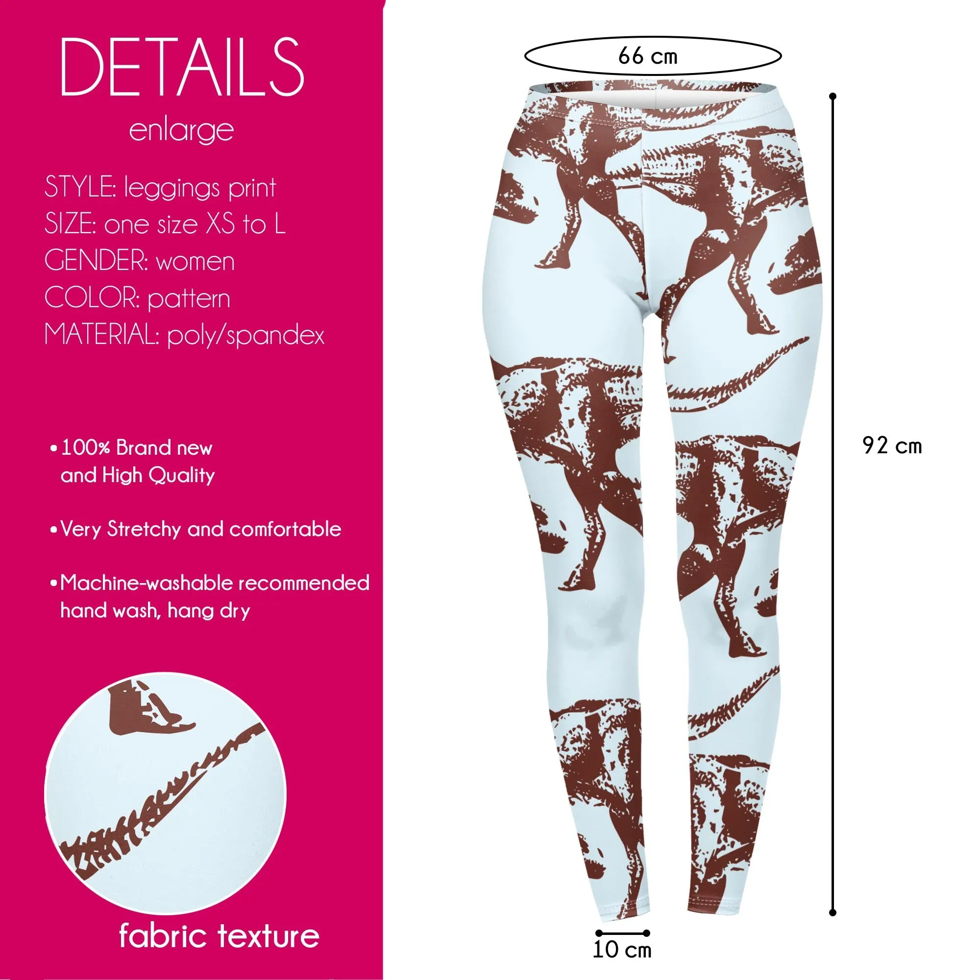 Regular Leggings (8-12 UK Size) - Walking With Dinos