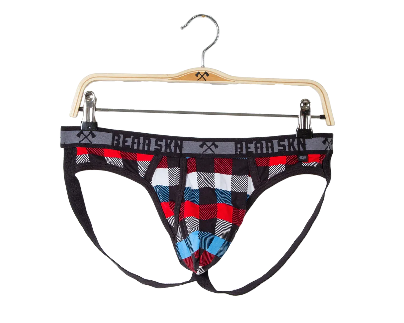 Rustic Red & Blue Backwoods Jock