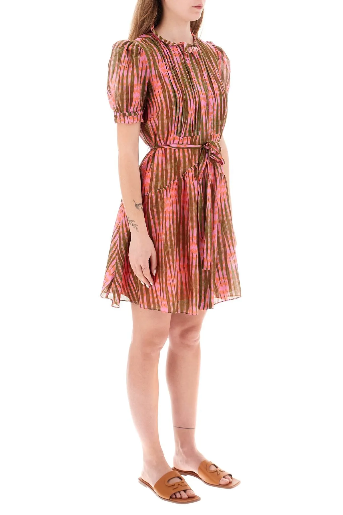 Saloni 'penny' mini shirt dress