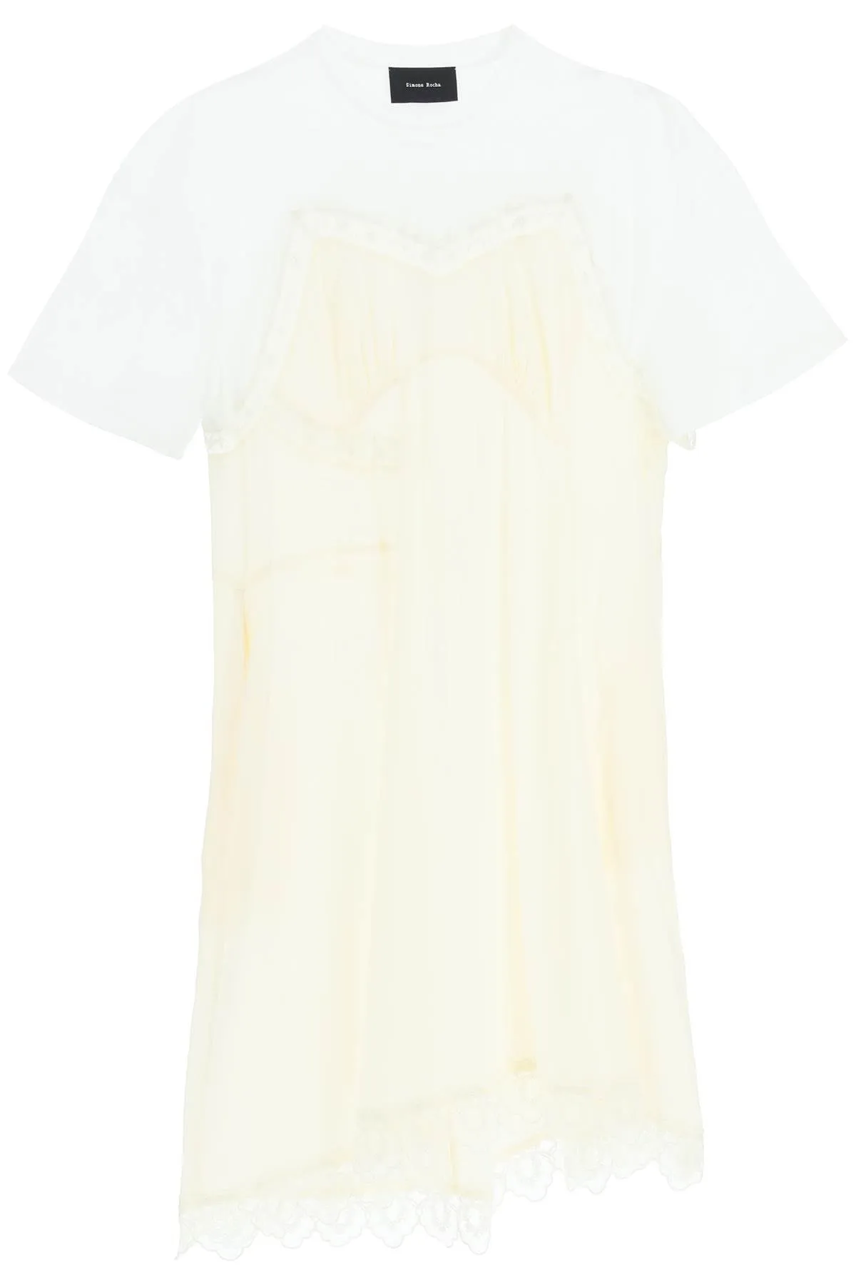 Simone rocha camisole t-shirt midi dress