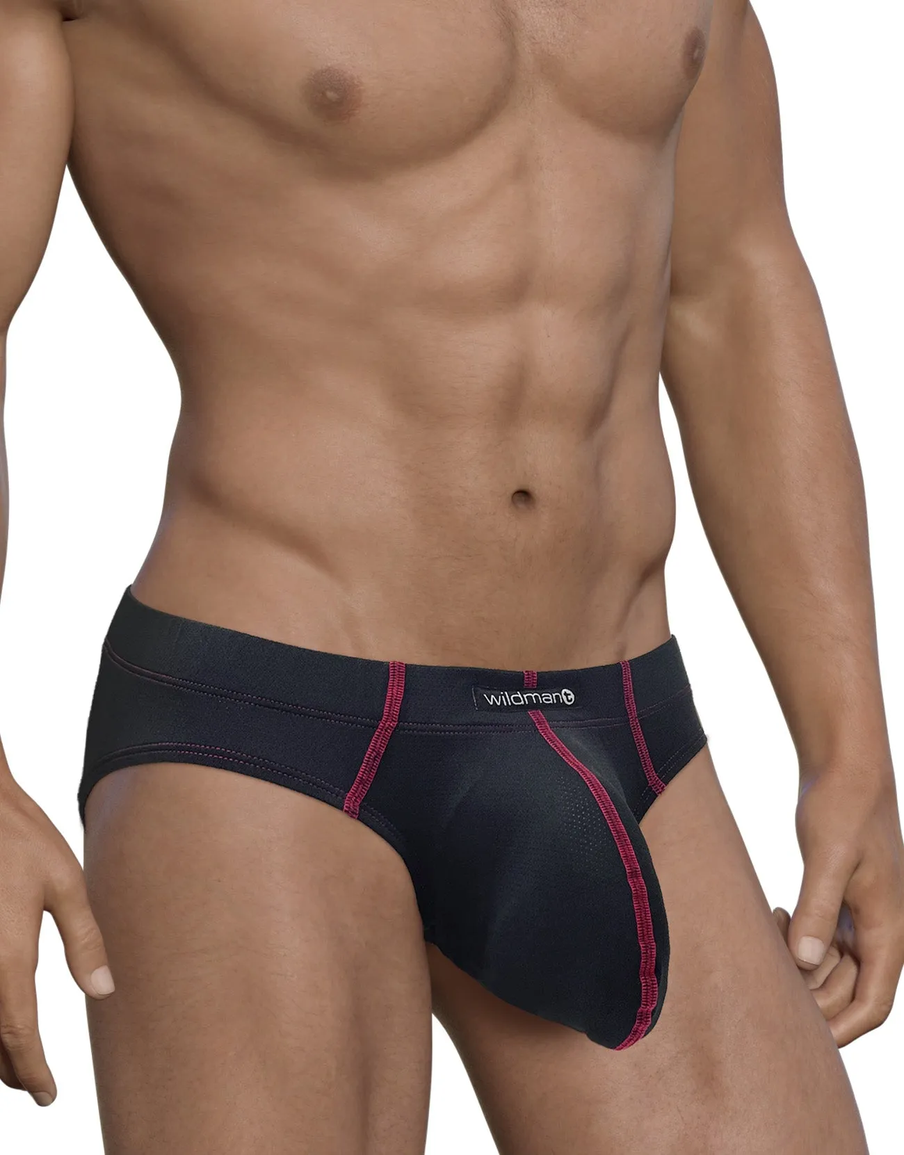 Stitch Big Boy Pouch Brief - Red