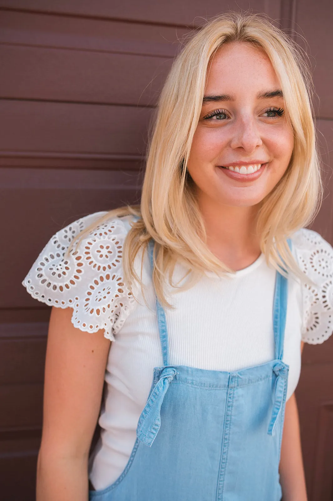 The Jayelle Chambray Shortalls