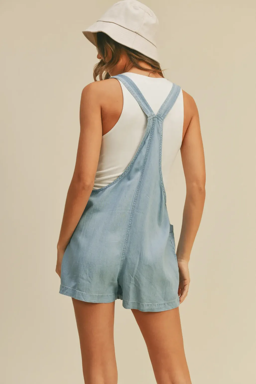 The Jayelle Chambray Shortalls