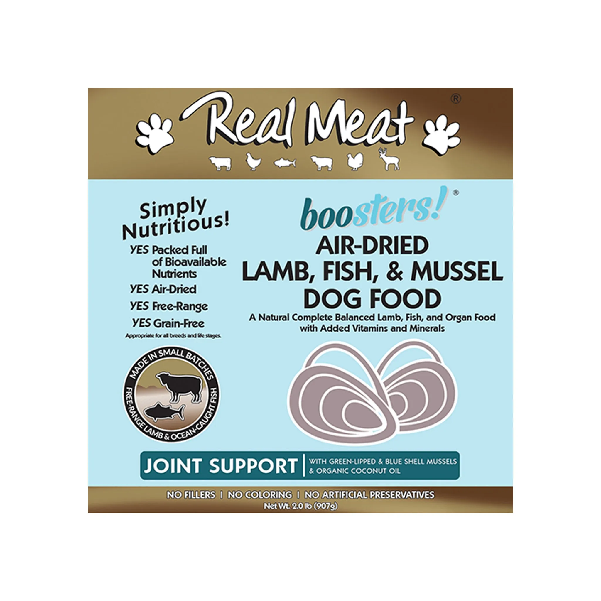 The Real Meat Company Boosters Air-Dried Dog Food