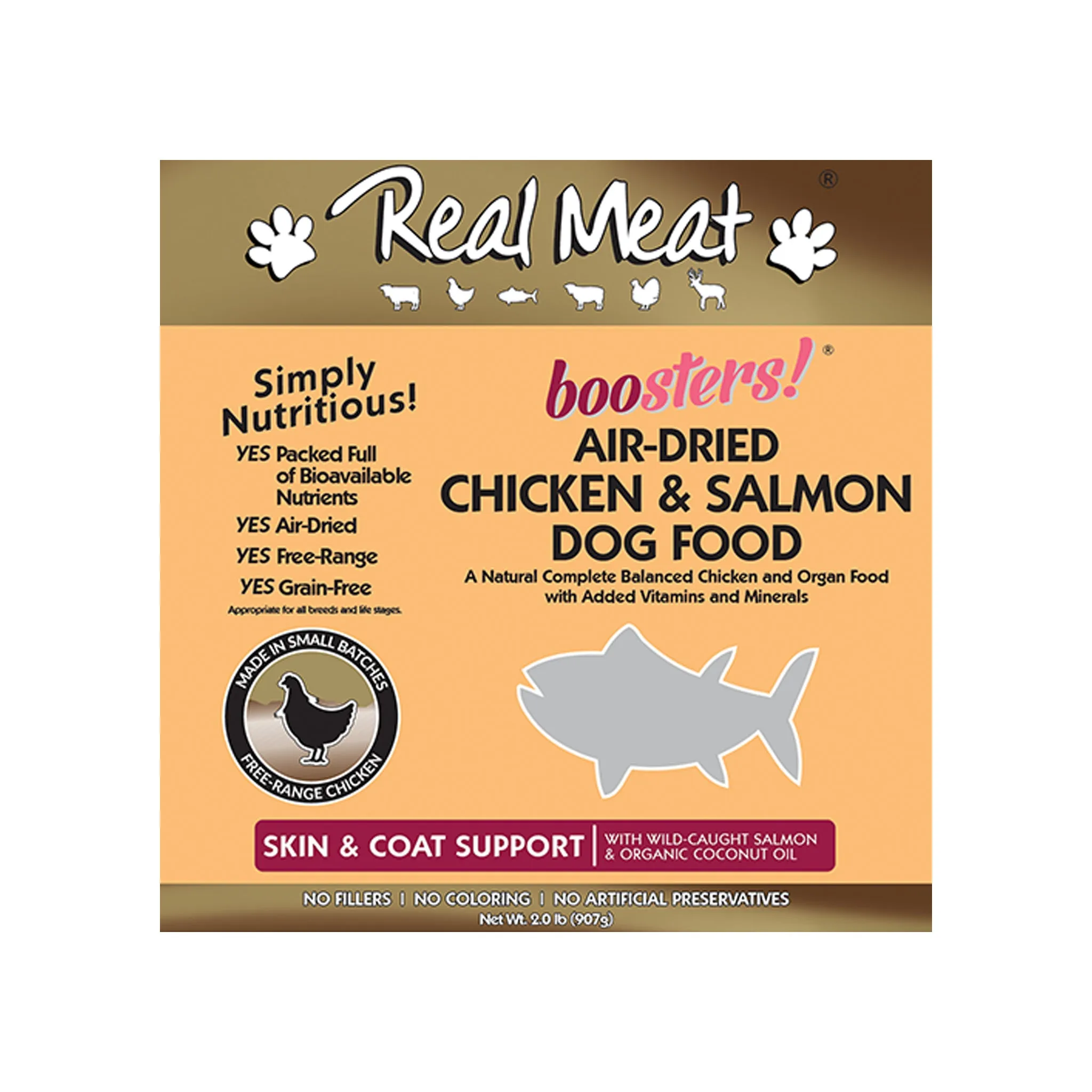 The Real Meat Company Boosters Air-Dried Dog Food