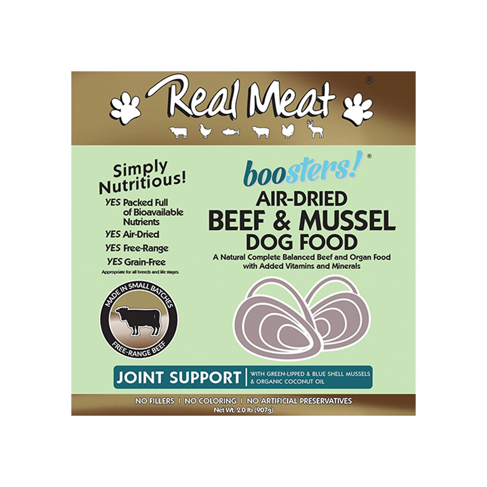 The Real Meat Company Boosters Air-Dried Dog Food