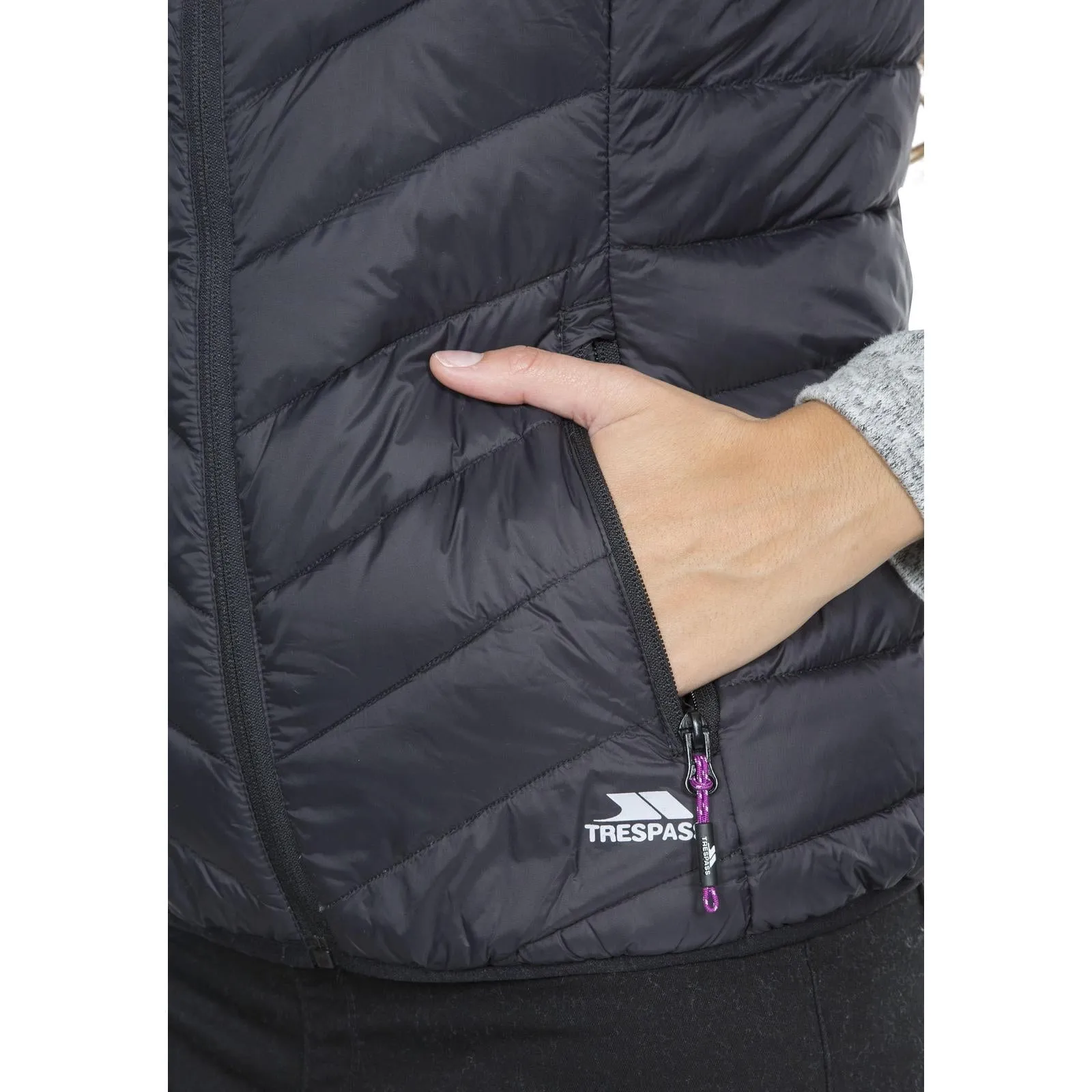 Trespass Womens Giana Down Gilet Jacket