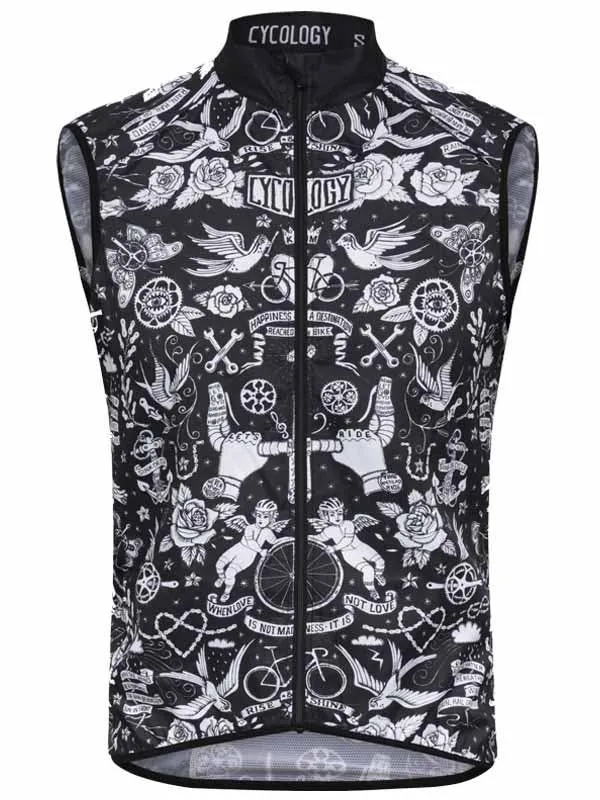 Velo Tattoo Men's Lightweight Gilet