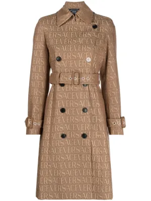 VERSACE LA VACANZA Coats Beige