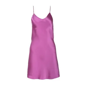 Vibrant Orchid Mini Slip Dress