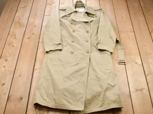 Vintage 1980s Misty Harbor Trench Coat Jacket