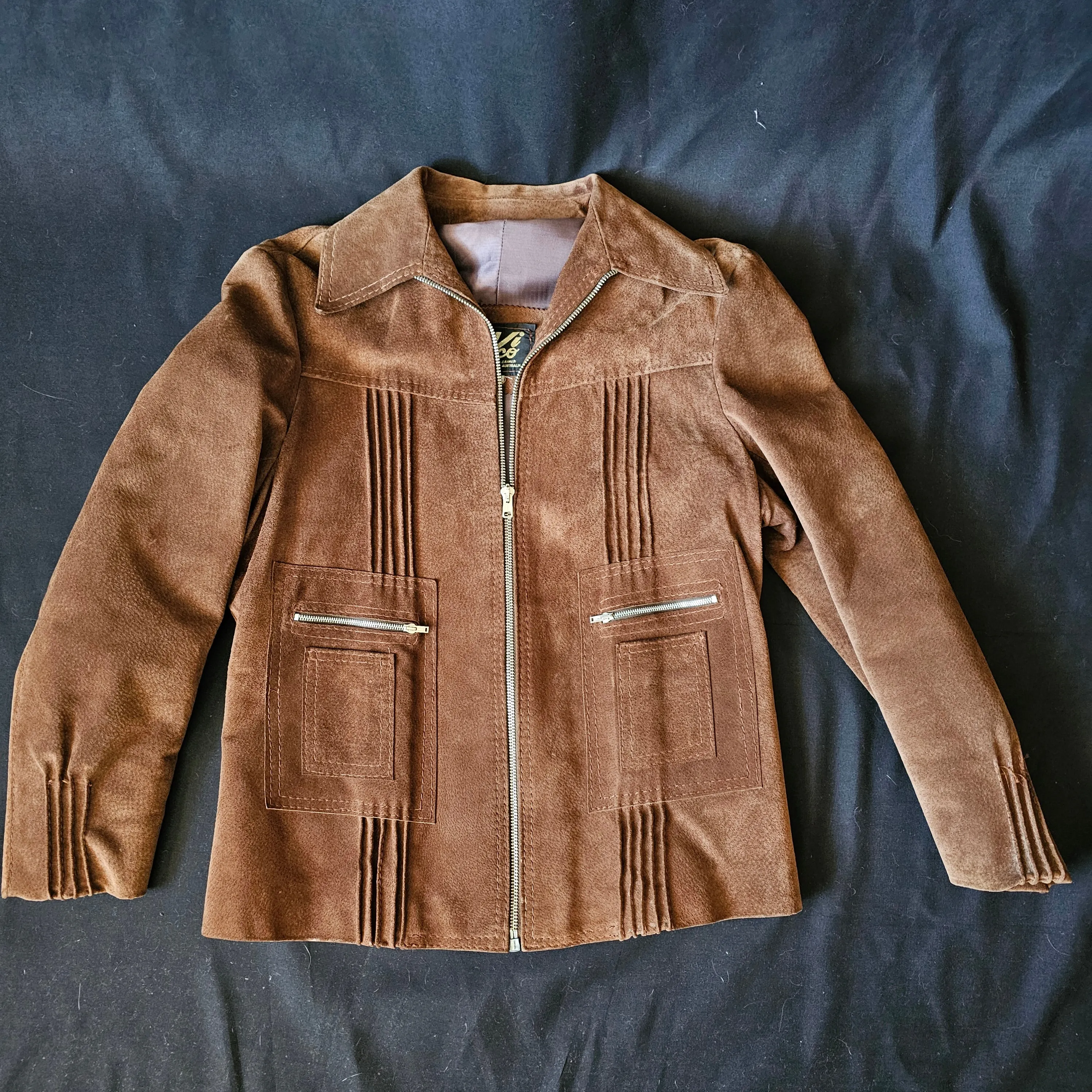 VINTAGE SUEDE JACKET 40/12