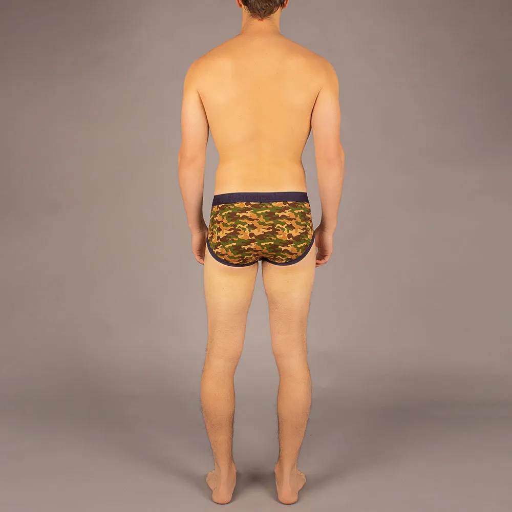 Wayne Brief | Green Camouflage