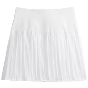 Wilson Women's Midtown Tennis Skirt - Bright White