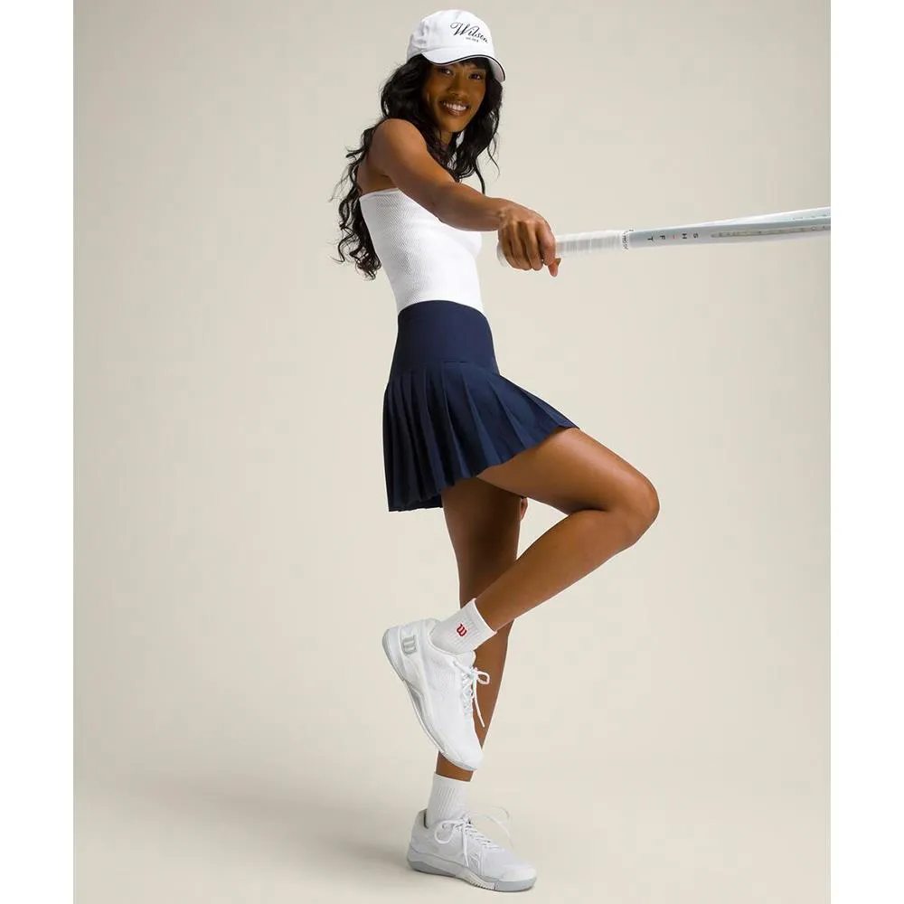 Wilson Women's Midtown Tennis Skirt - Classic Navy