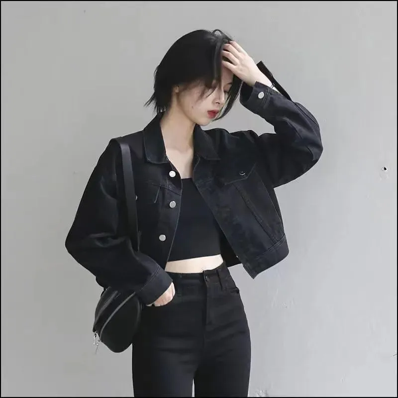 Women Jackets Denim Coat Womens Woman Jackets Pocket Outsize Classcia Windbreaker Coats