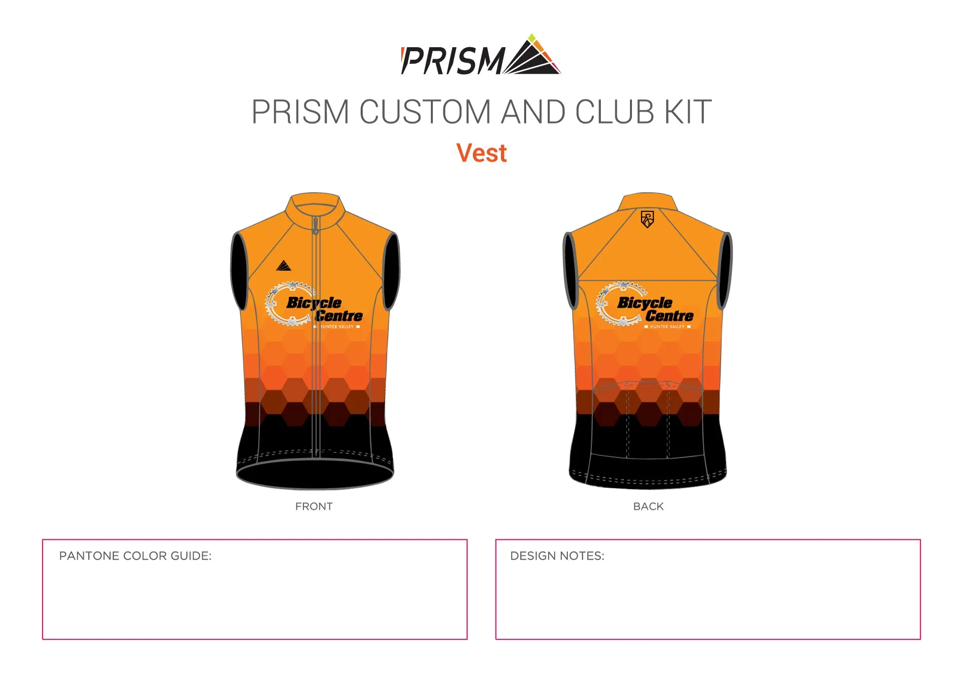 Women's Grand Tour Vest - HVBC Sunrise